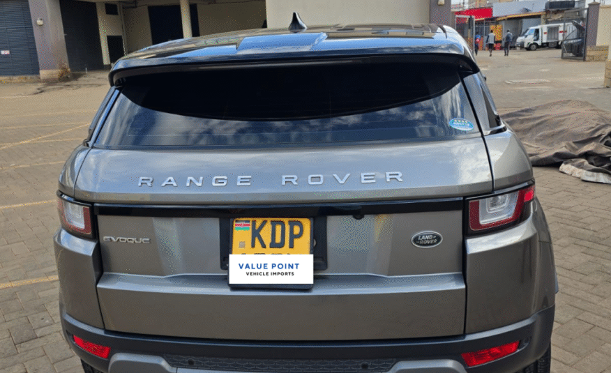 2018 Range Rover Evoque